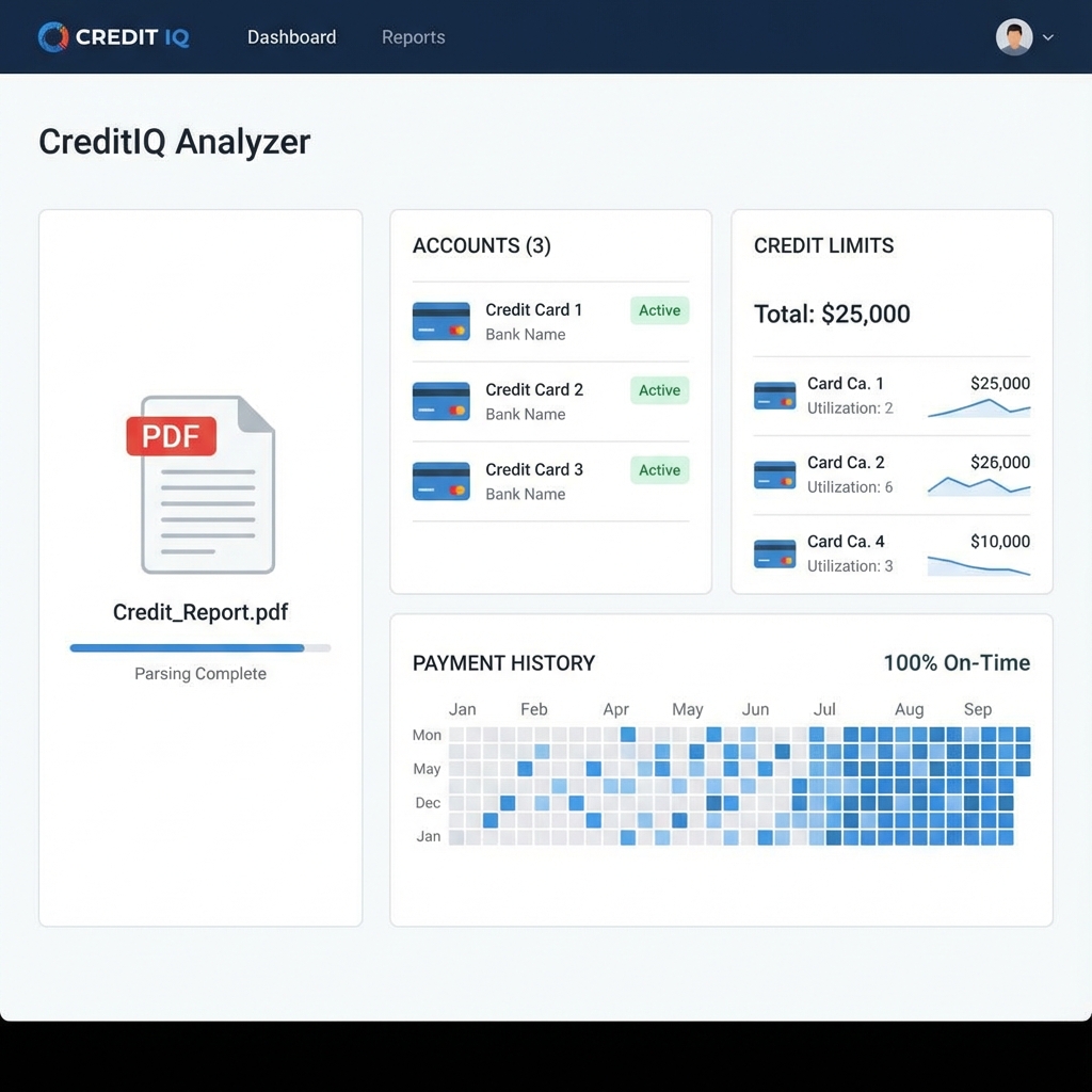 Credit Report Analyzer