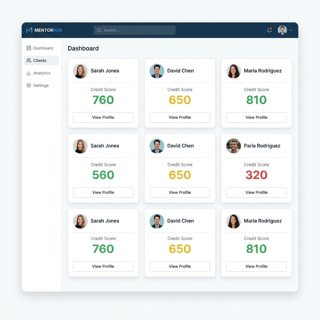 Mentor Dashboard